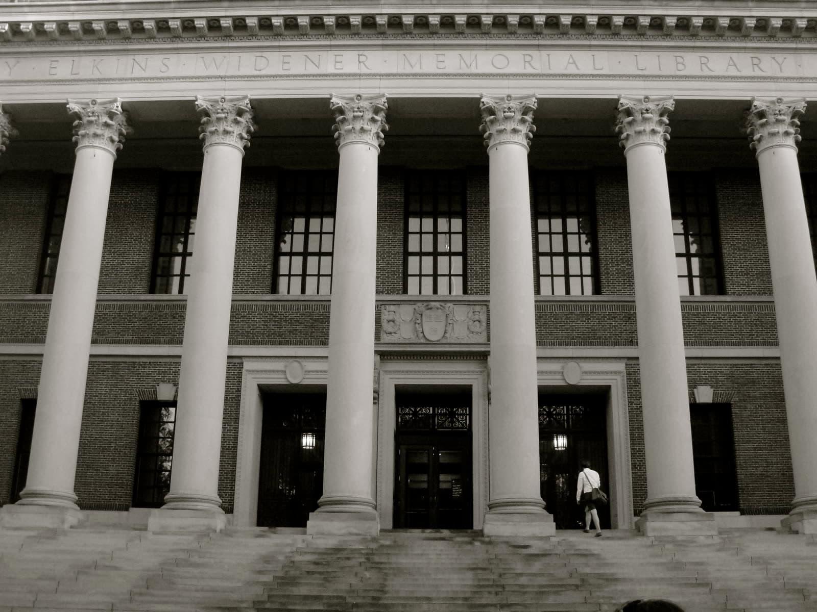 Widener Library, Harvard Yard, Harvard University