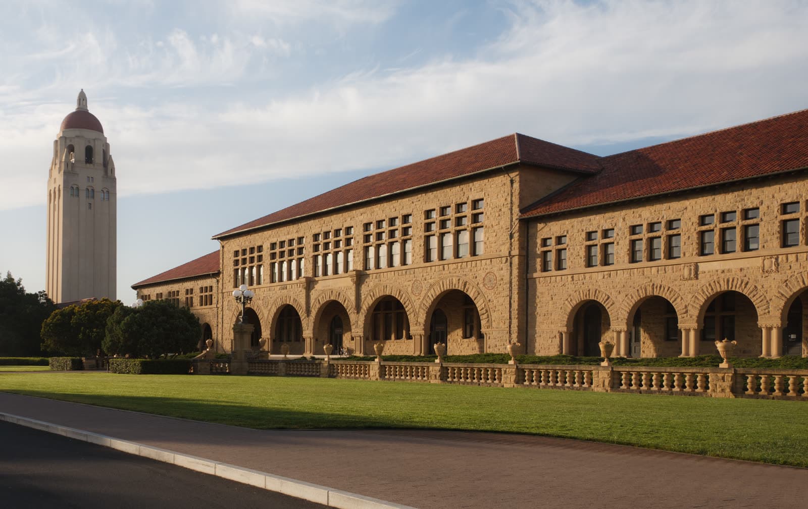Main Quad and Hoover Tower, Stanford University